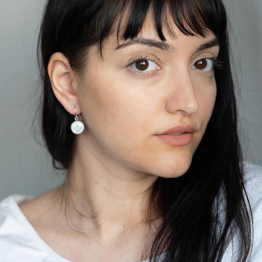 Cercei cu flori naturale