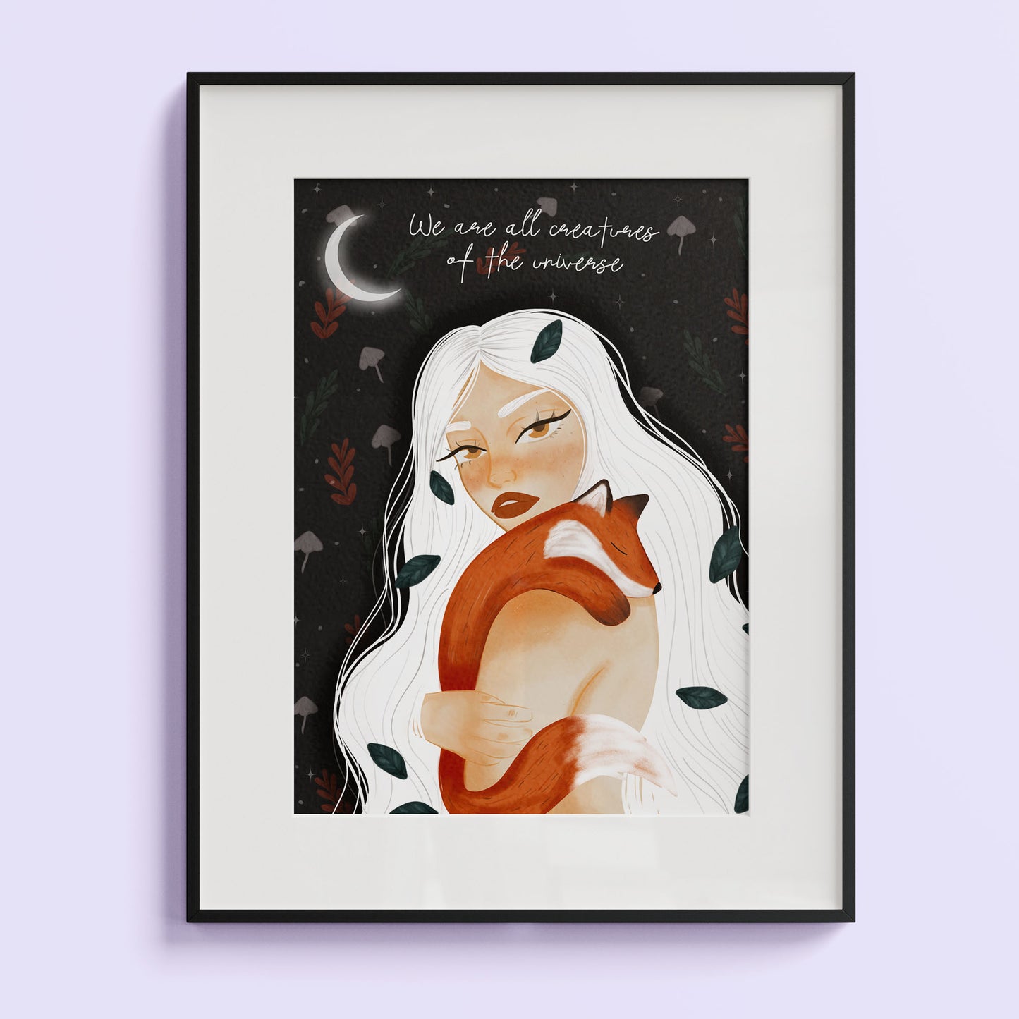 Art Print- Creatures of The Universe