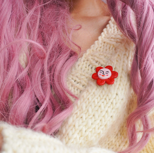 Broșă Mândră ca o Floare