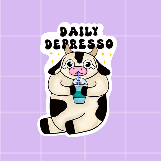 Sticker - Daily Depresso