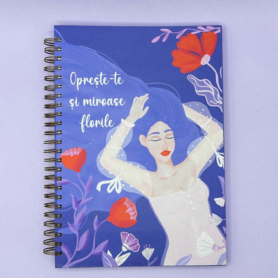 Bullet Journal - Fata dintre flori - Sunt Artă