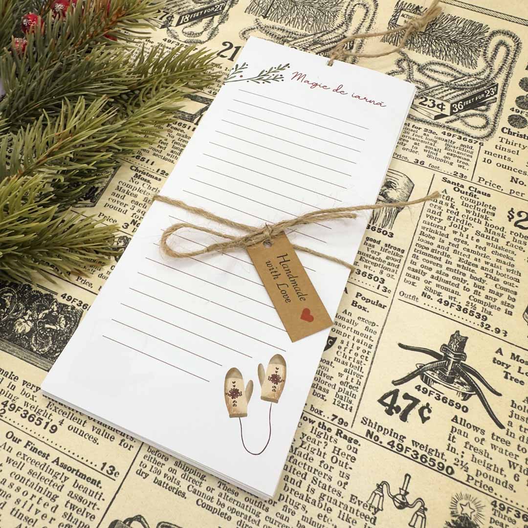 Carnețel - Magie de iarnă - Sunt Artă