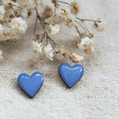 Cercei studs inimioare