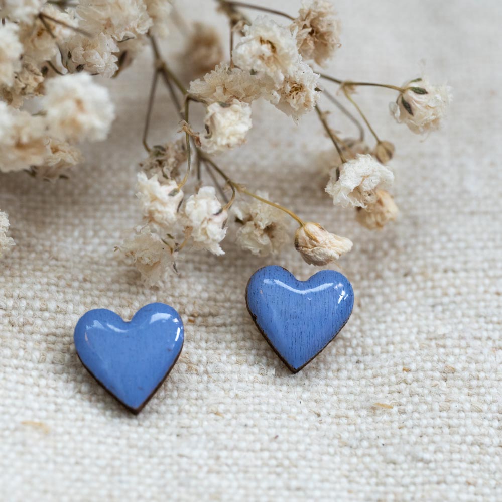 Cercei studs inimioare