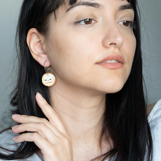 Cercei din lemn- The Aristocats