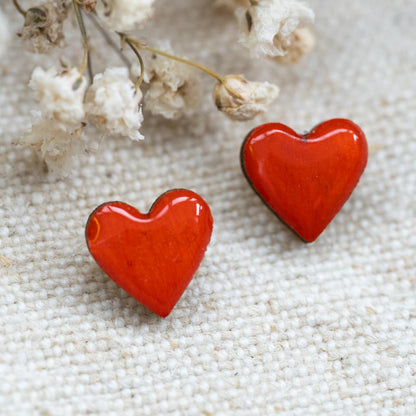 Cercei studs inimioare