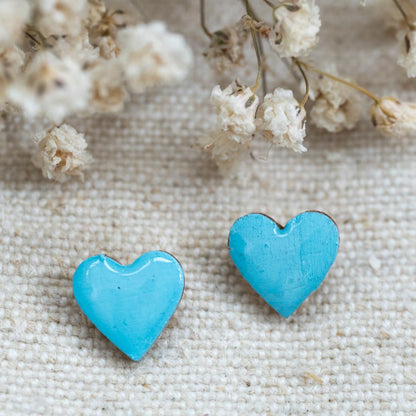 Cercei studs inimioare