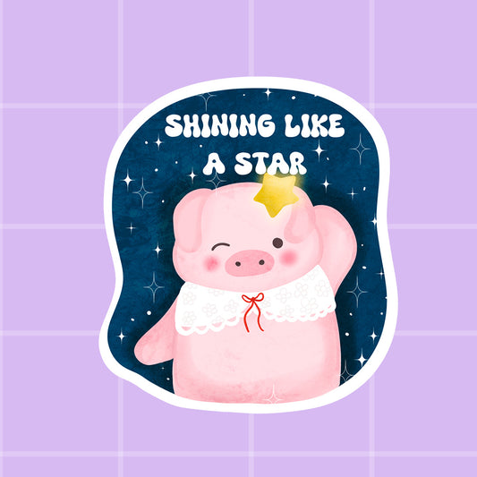 Sticker - Shining like a star