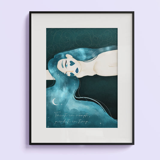 Art Print- Tăcuți în noapte