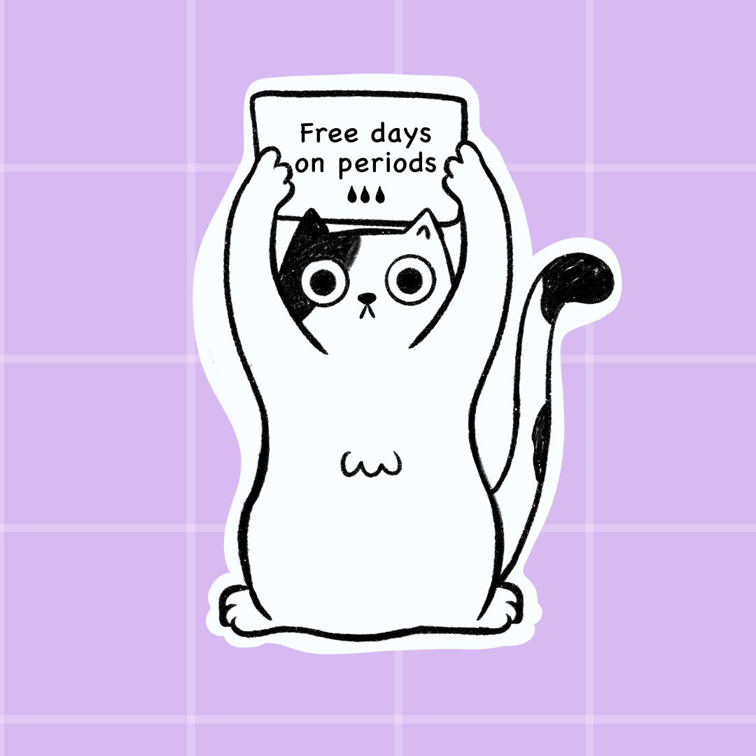 Sticker - Mao free days on periods