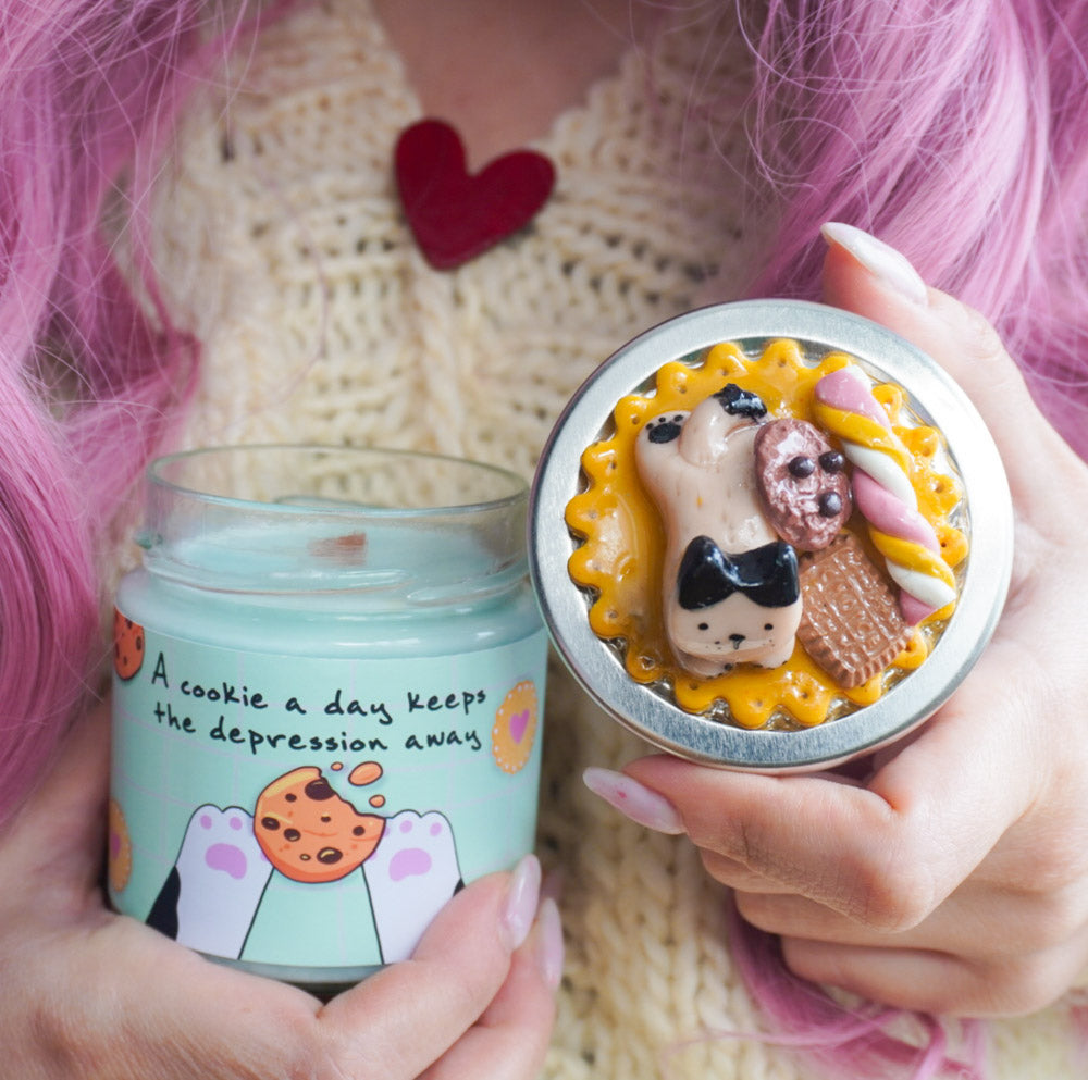Lumânare de soia - Cookie Paw