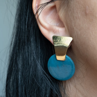 Cercei Blue Gold