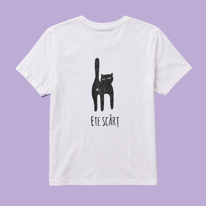 Tricou - Ete scârț - Print Spate
