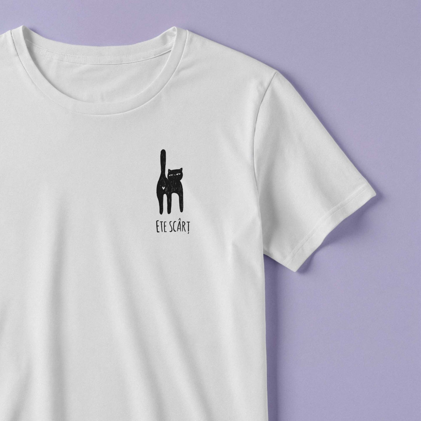 Tricou - Ete scârț - Print față