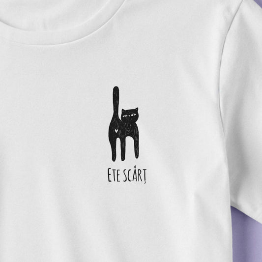 Tricou - Ete scârț - Print față