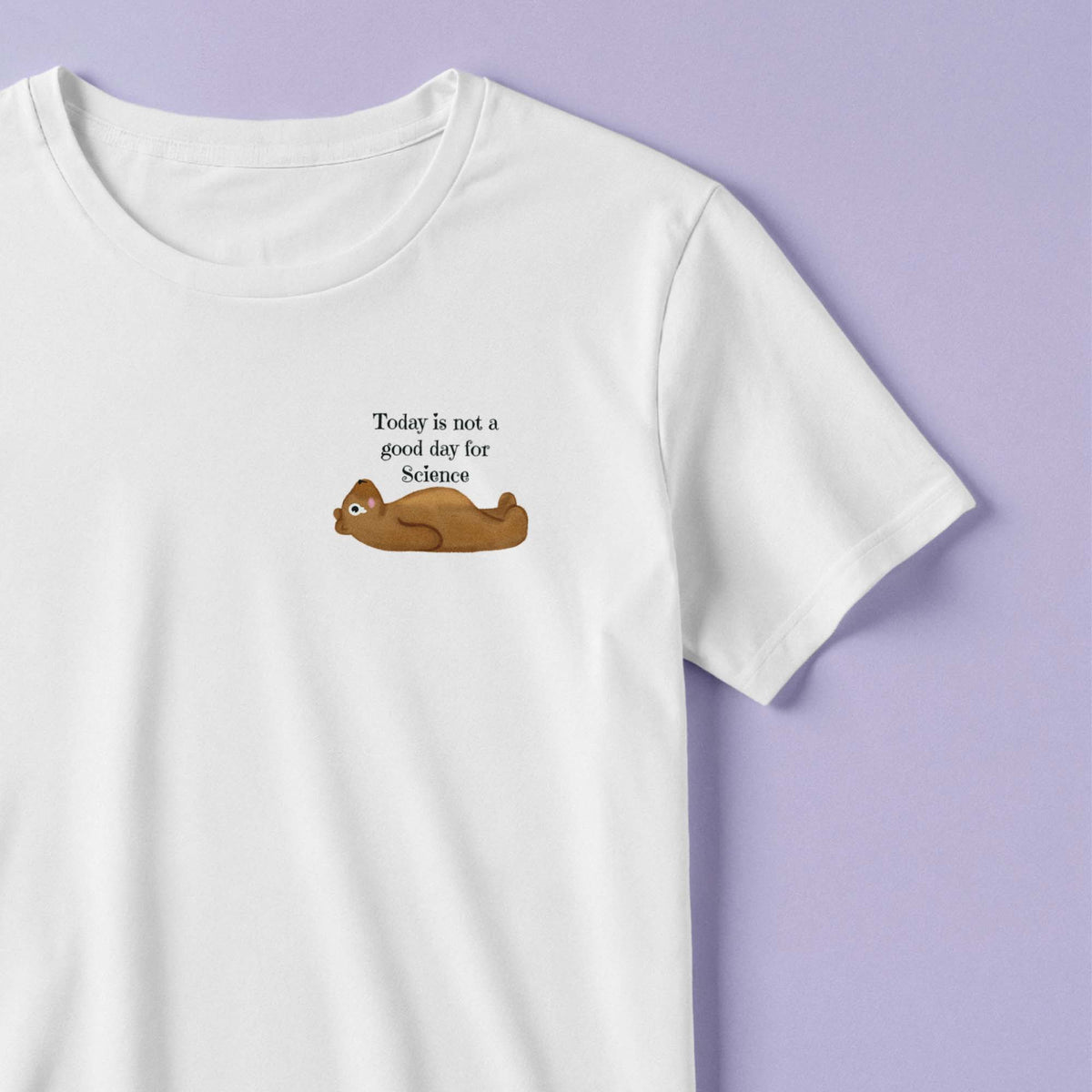 Tricou - Not a good day for science