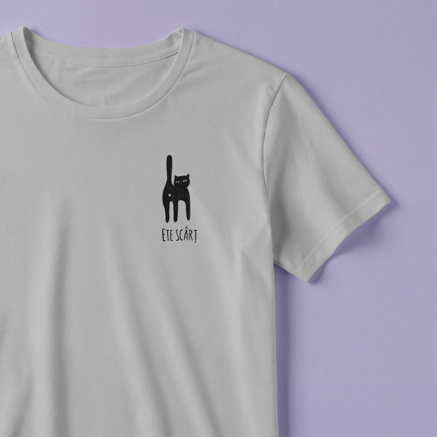 Tricou - Ete scârț - Print față