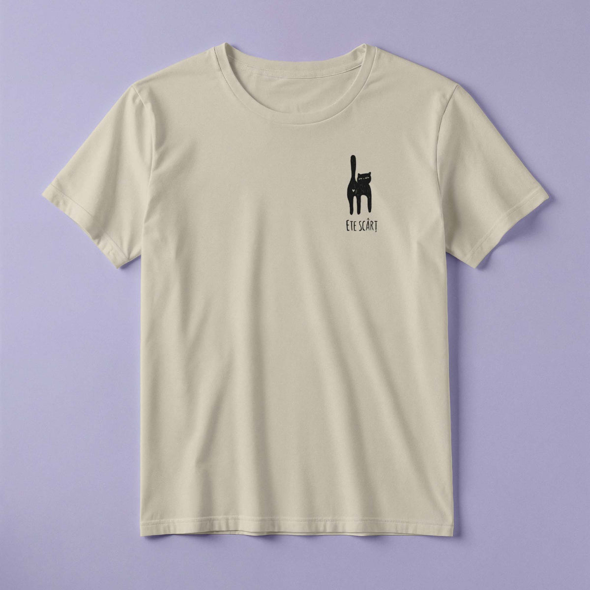 Tricou - Ete scârț - Print față